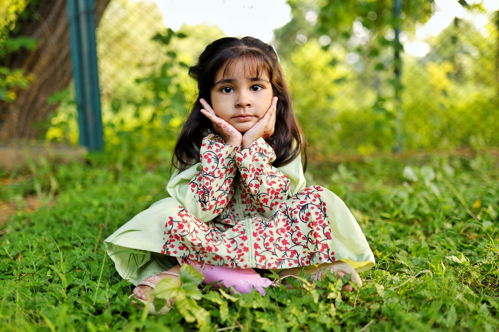 KIDS COTTON LONG SHIRT