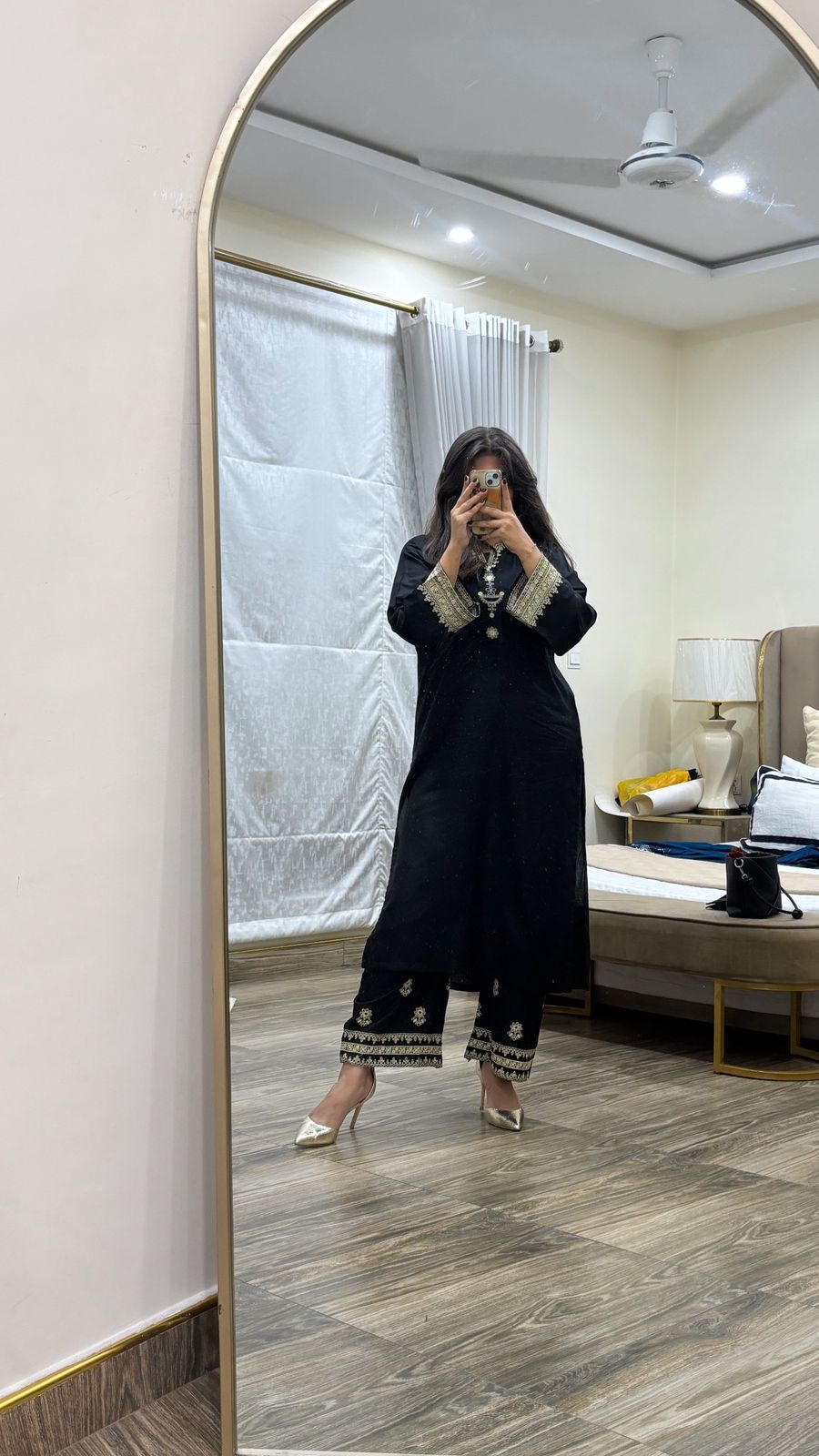 BLACK STONE LINEN 2-PC