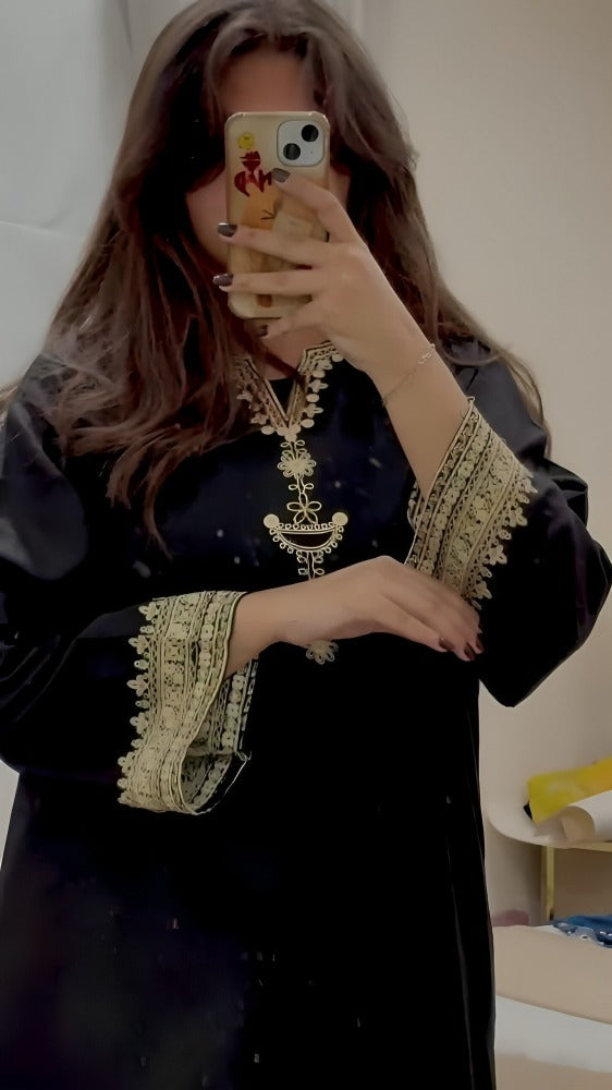 BLACK STONE LINEN 2-PC