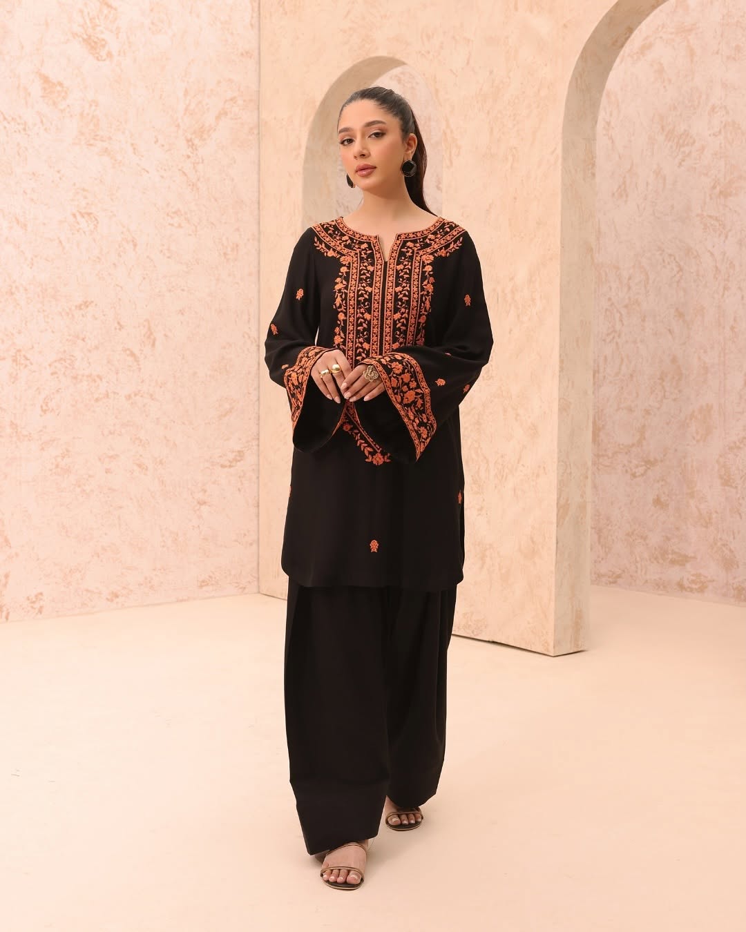 ZAUQ 2PC EMBROIDERY