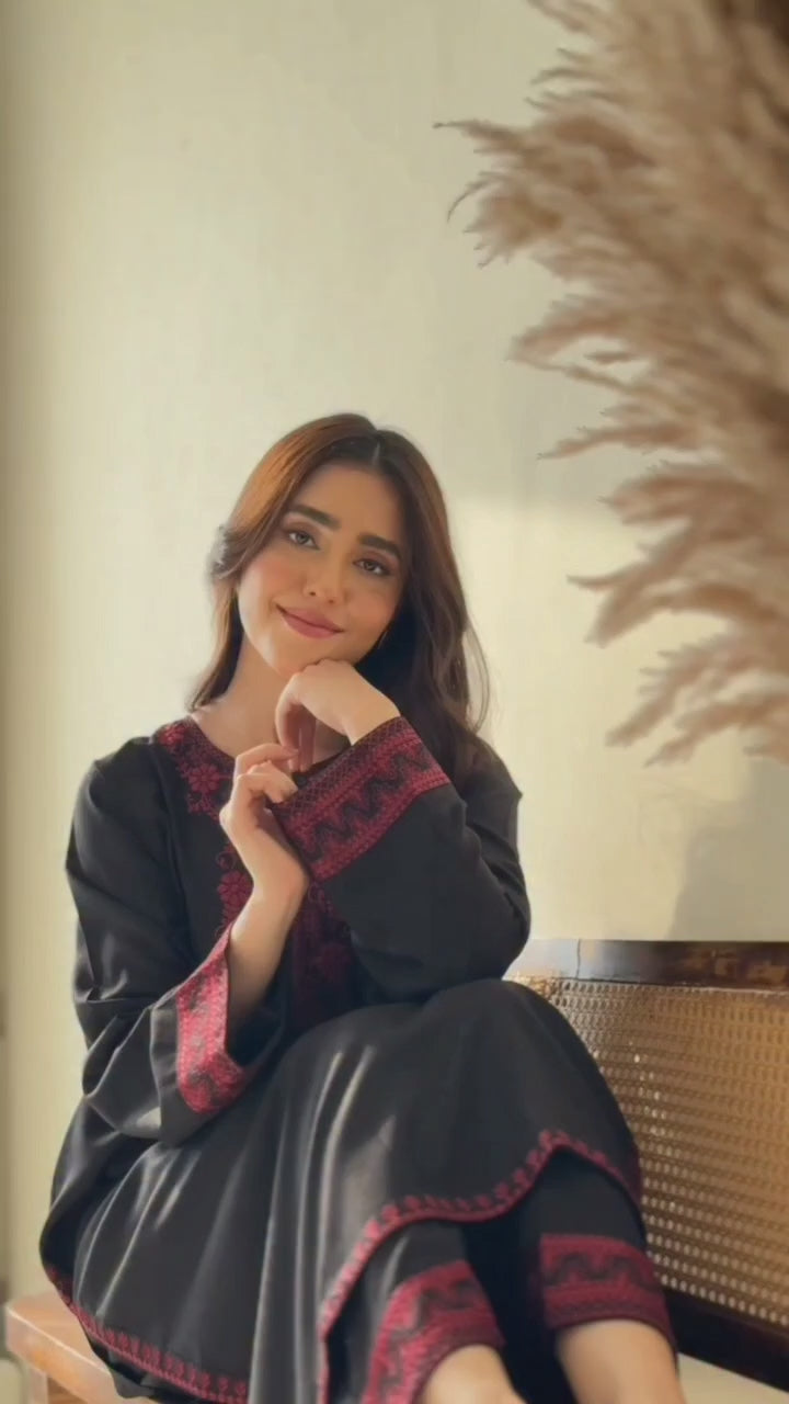 BLACK STONE LINEN 2-PC