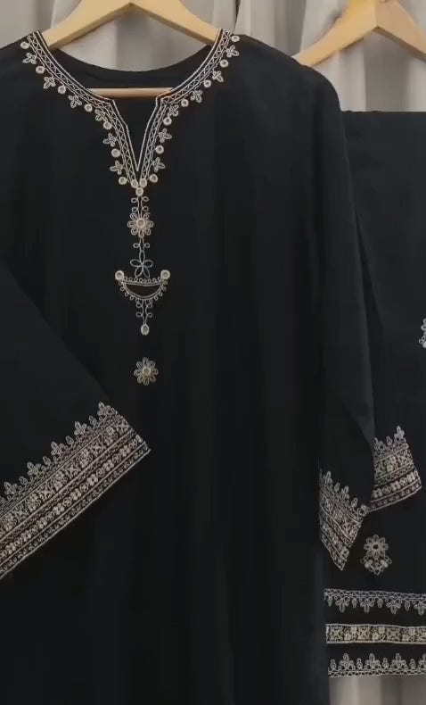 BLACK STONE LINEN 2-PC